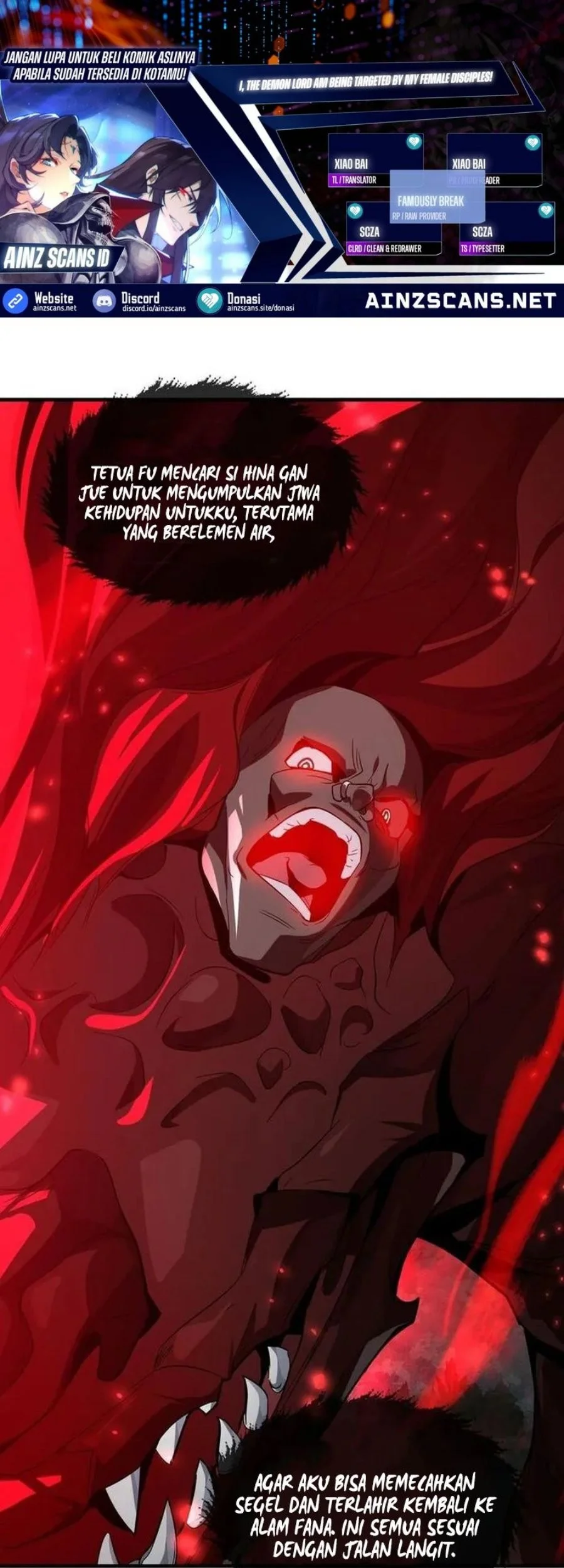 Komik I Love the Demon Lord So Much That Even My Female Disciples Want to Kill Me Chapter 91 gambar nomor 1