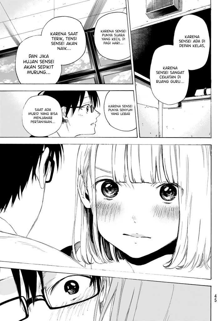 I Love You, Sensei Chapter 1 Gambar 34