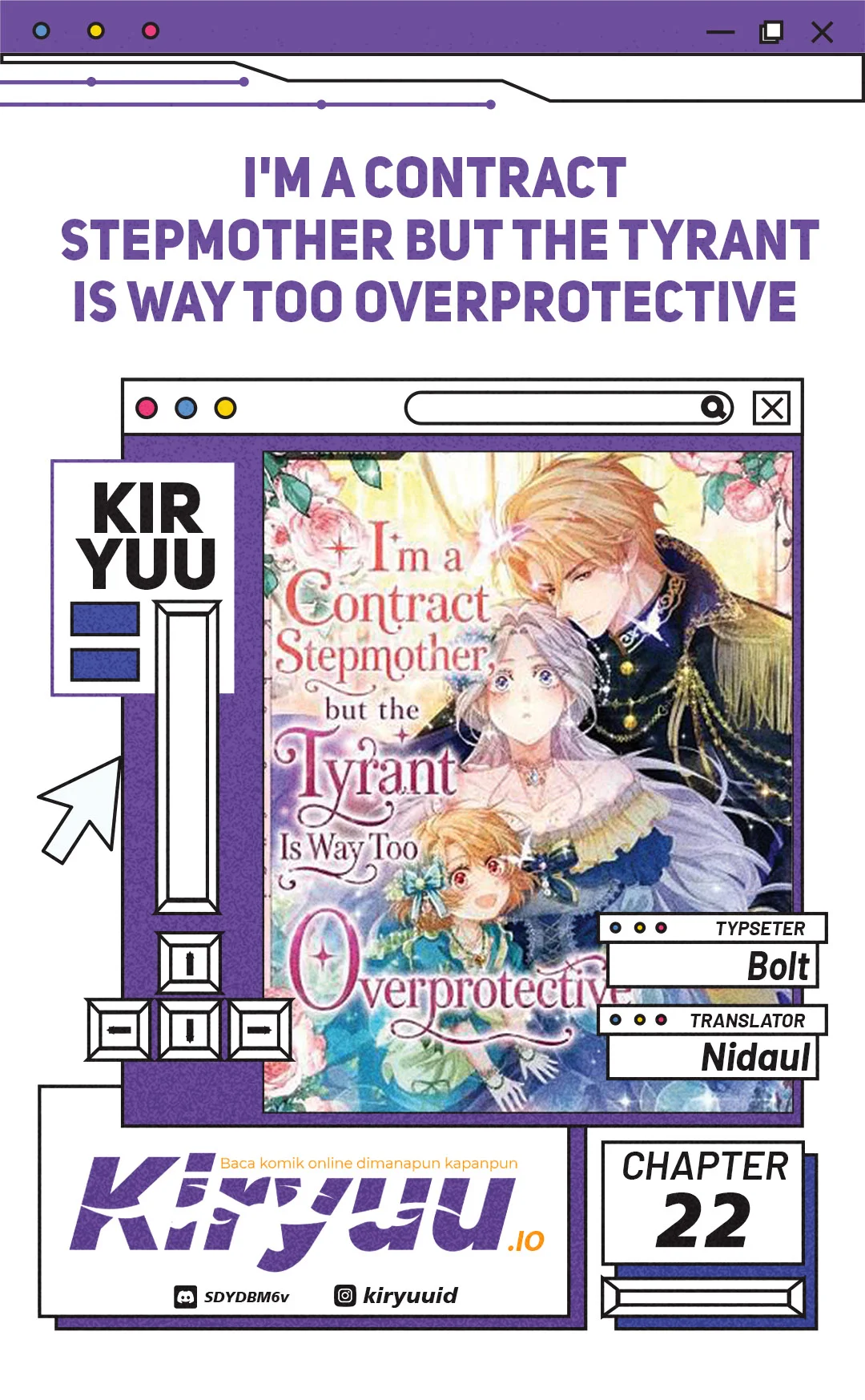Komik I’m a Contract Stepmother, but the Tyrant Is Way Too Overprotective Chapter 22 gambar 1