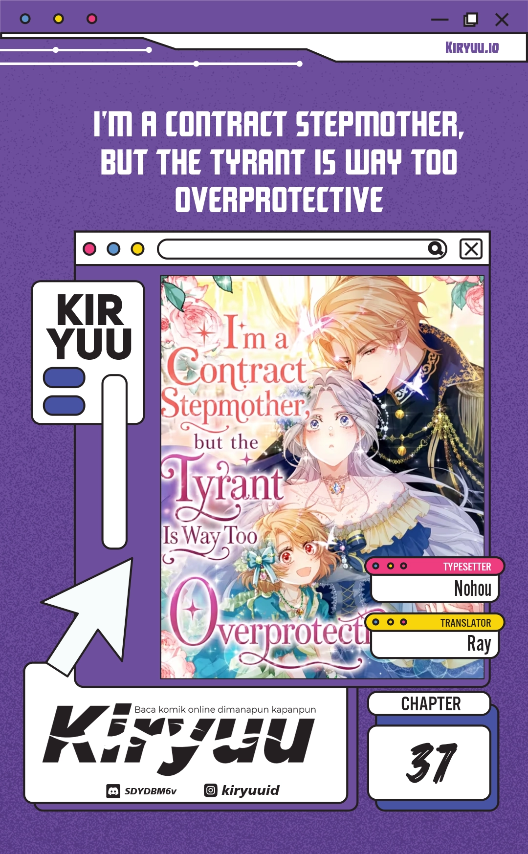 Manhwa I’m a Contract Stepmother, but the Tyrant Is Way Too Overprotective Chapter 37 gambar 2