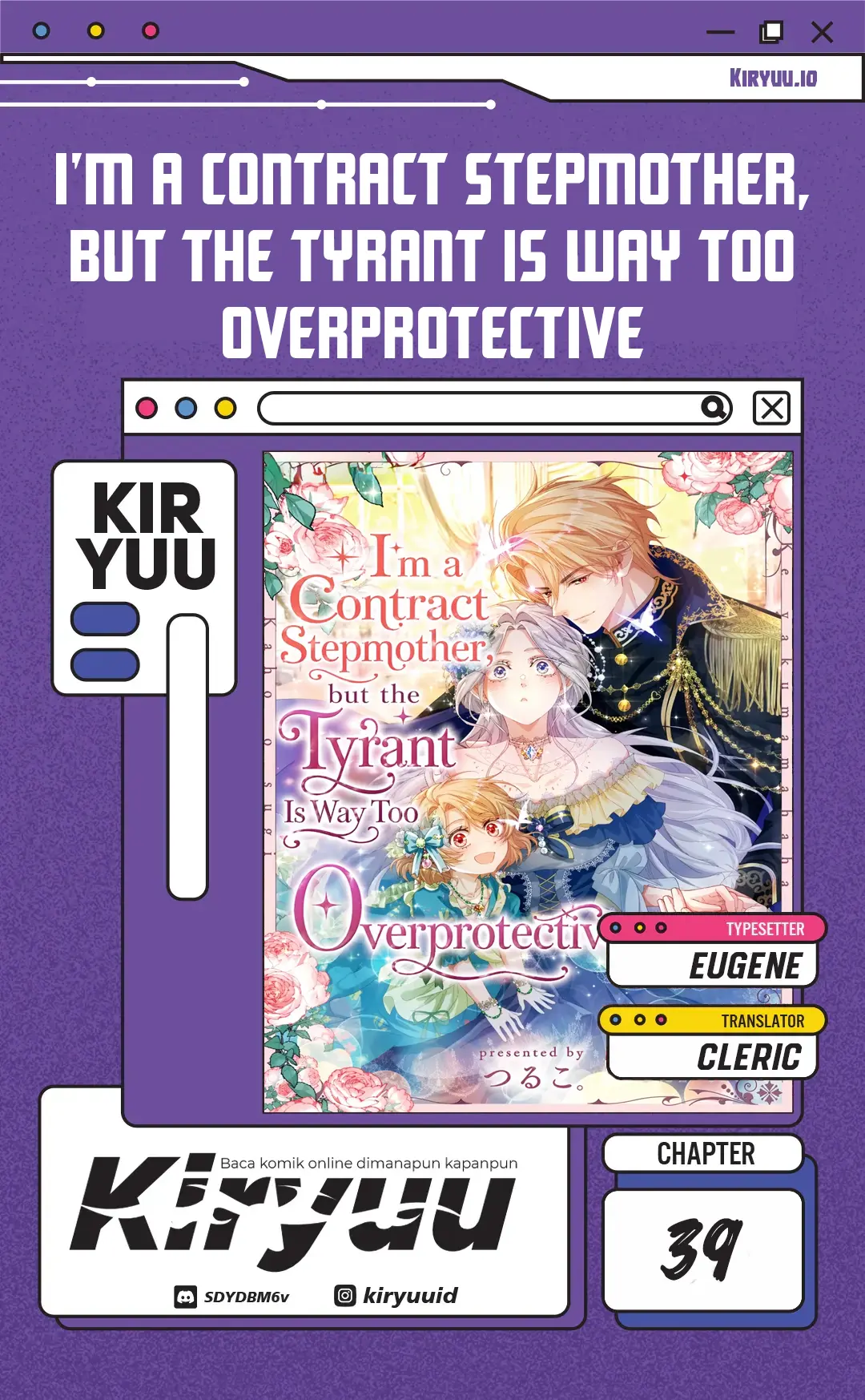 Komik I’m a Contract Stepmother, but the Tyrant Is Way Too Overprotective Chapter 39 gambar 1
