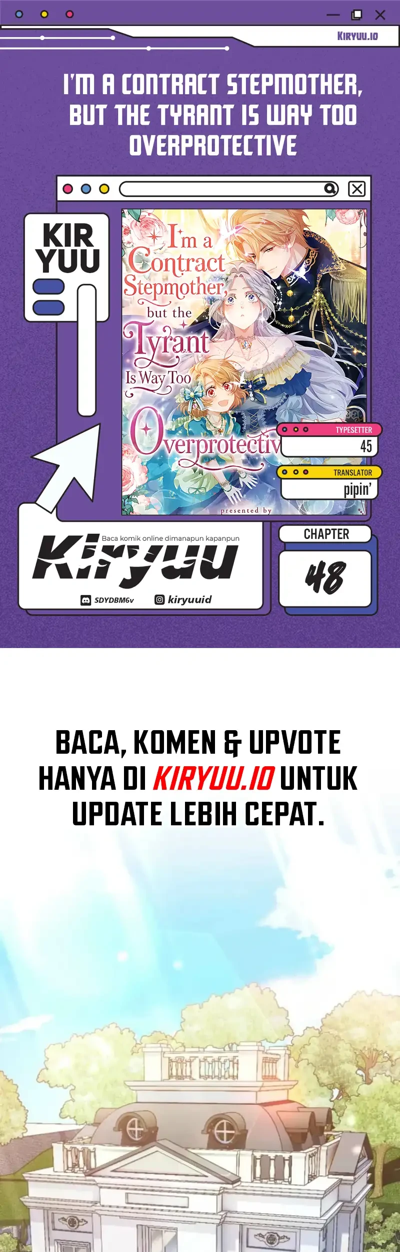 I’m a Contract Stepmother, but the Tyrant Is Way Too Overprotective Chapter 48 halaman 2