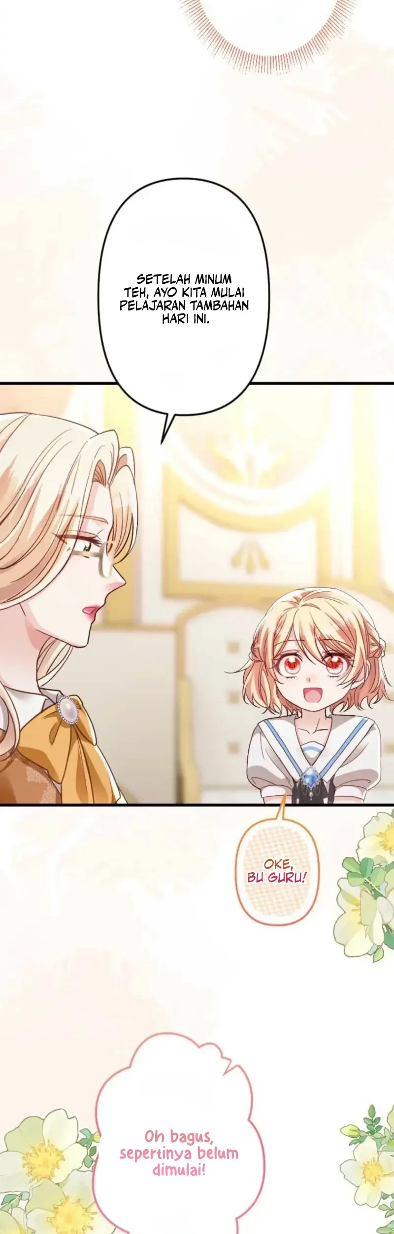 I’m a Contract Stepmother, but the Tyrant Is Way Too Overprotective Chapter 49 Gambar 44