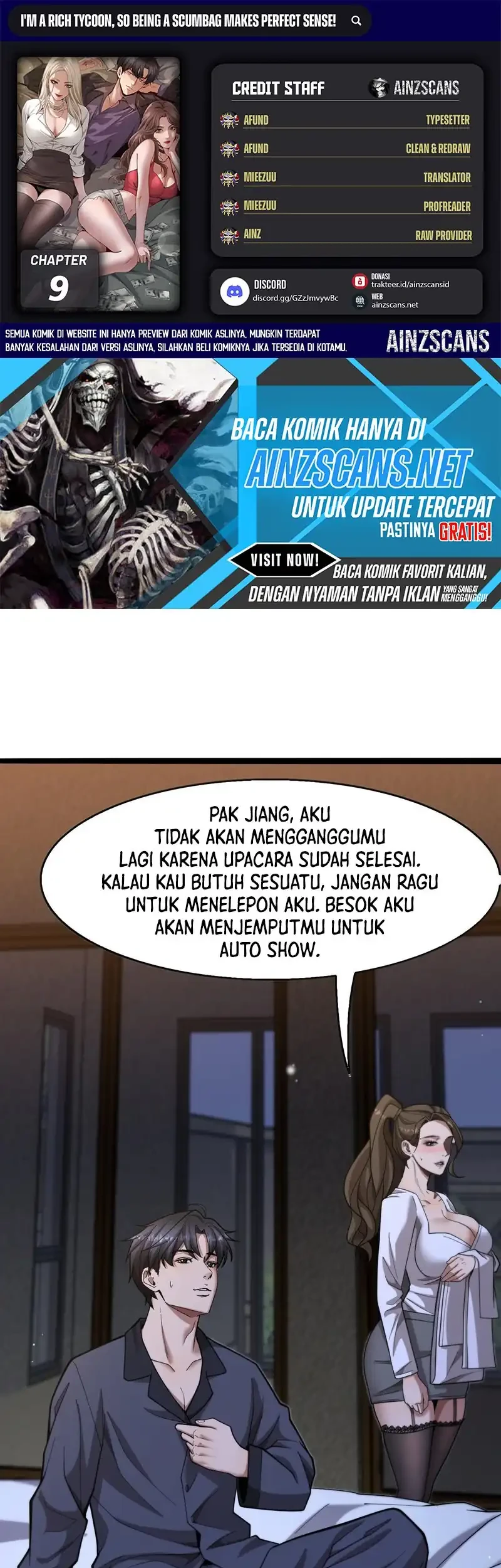 Komik I’m a Super Rich Guy, So It’s Reasonable For Me to Be a Scumbag Chapter 9 gambar 1