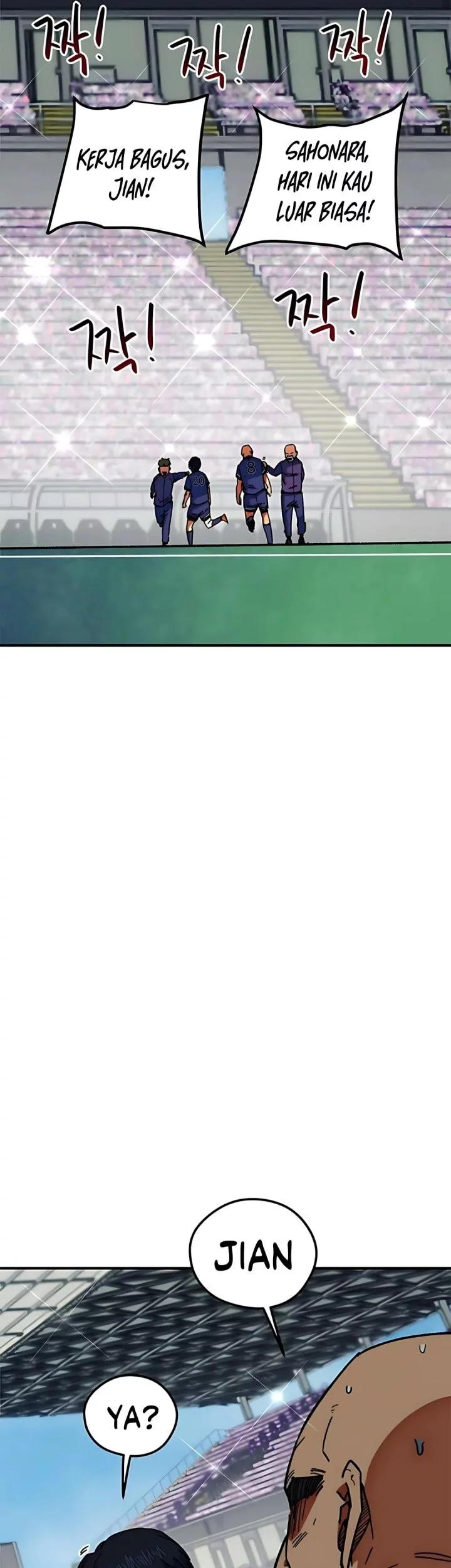 I’m Being Misunderstood as a Soccer Genius Chapter 48 Gambar 84