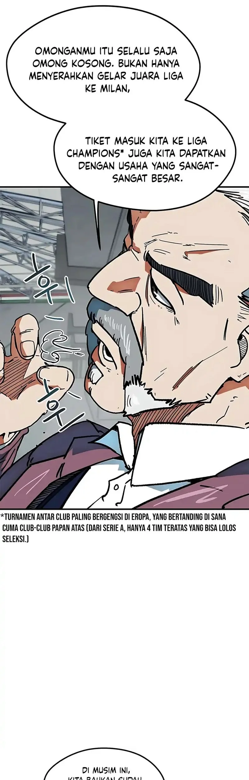 I’m Being Misunderstood as a Soccer Genius Chapter 50 Gambar 53