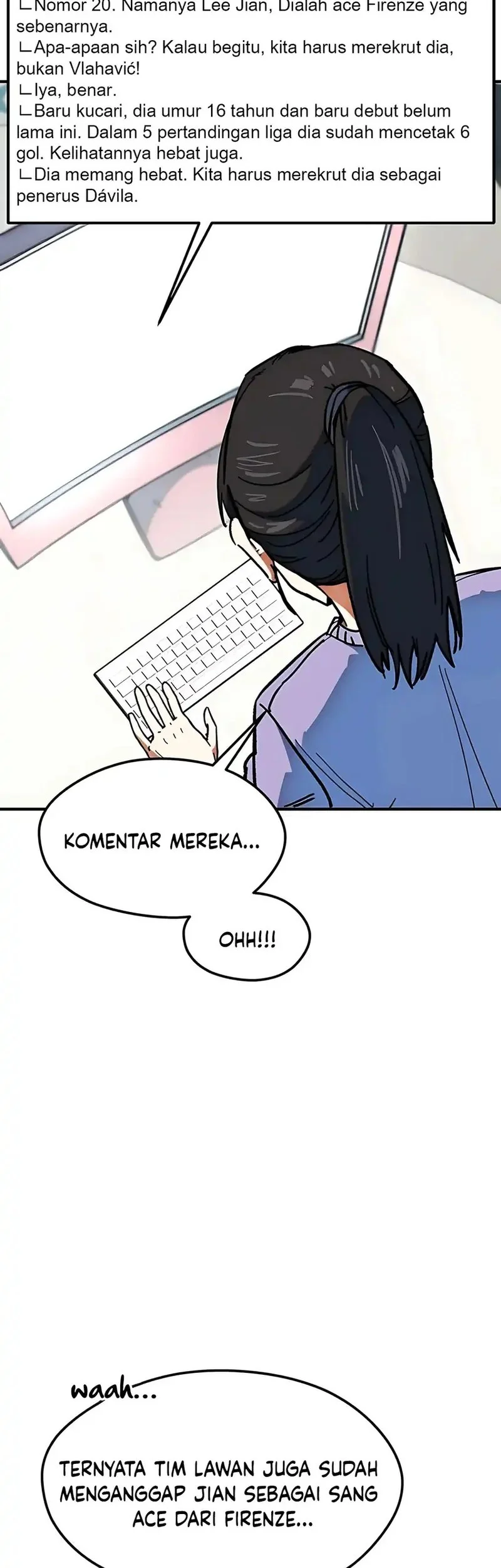 I’m Being Misunderstood as a Soccer Genius Chapter 50 Gambar 14