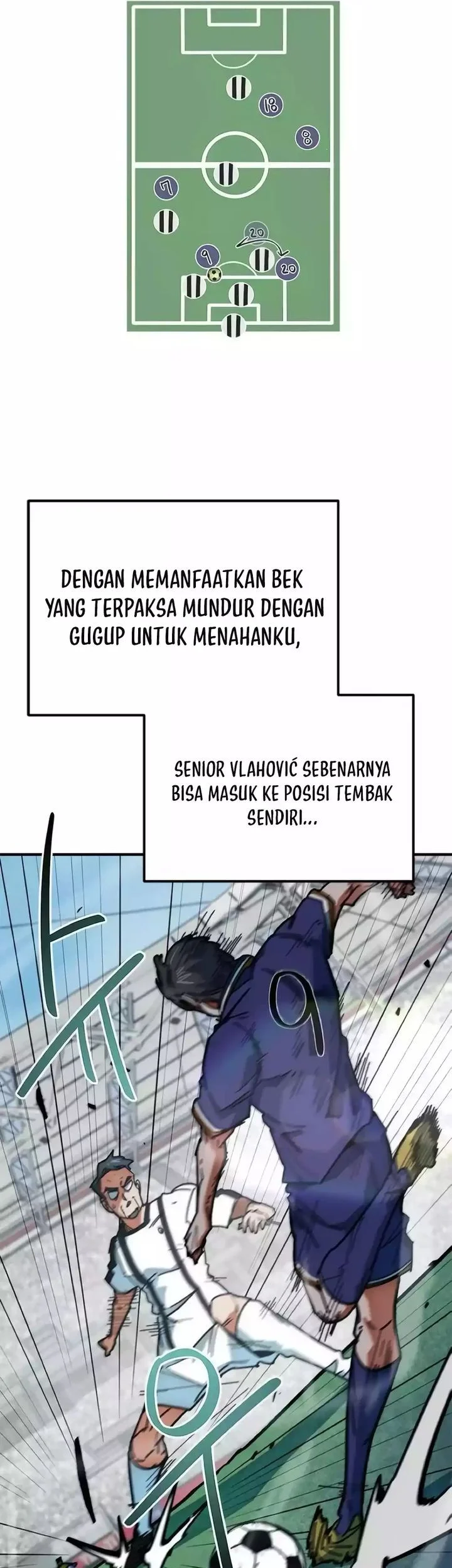 im being misunderstood as a soccer genius chapter 53 - Page 18