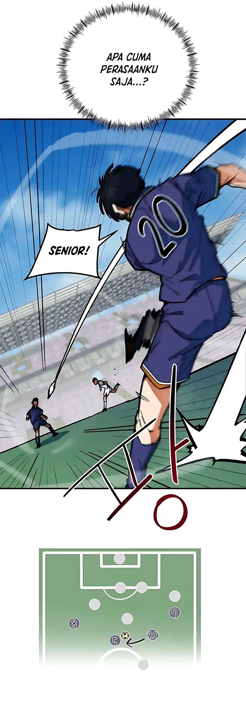 im being misunderstood as a soccer genius chapter 57 - Page 65