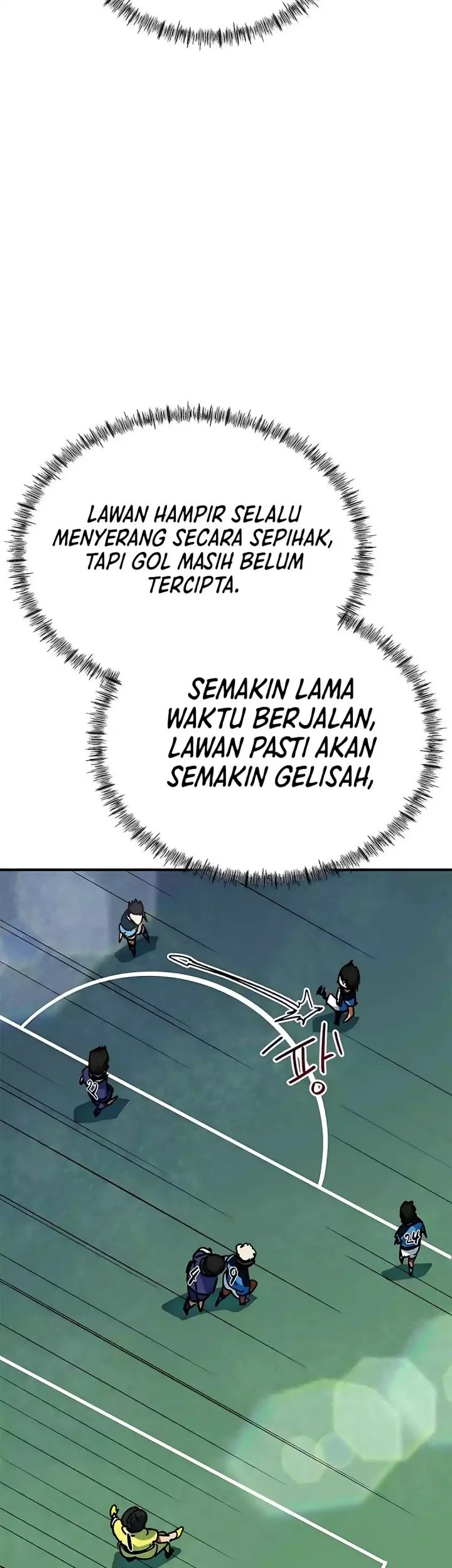 I’m Being Misunderstood as a Soccer Genius Chapter 59 Gambar 45
