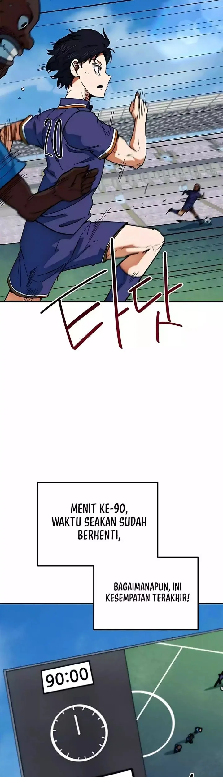 I’m Being Misunderstood as a Soccer Genius Chapter 59 Gambar 55