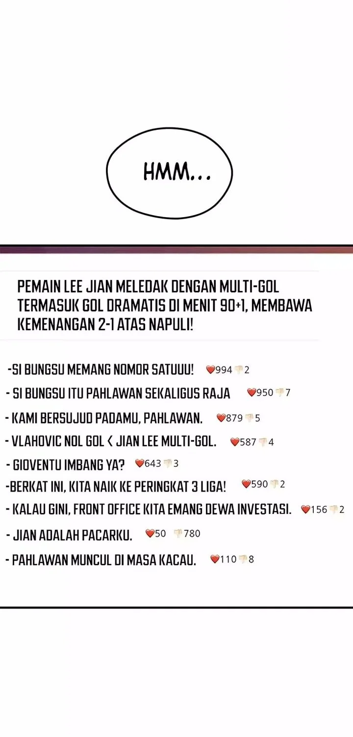 I’m Being Misunderstood as a Soccer Genius Chapter 59 Gambar 66