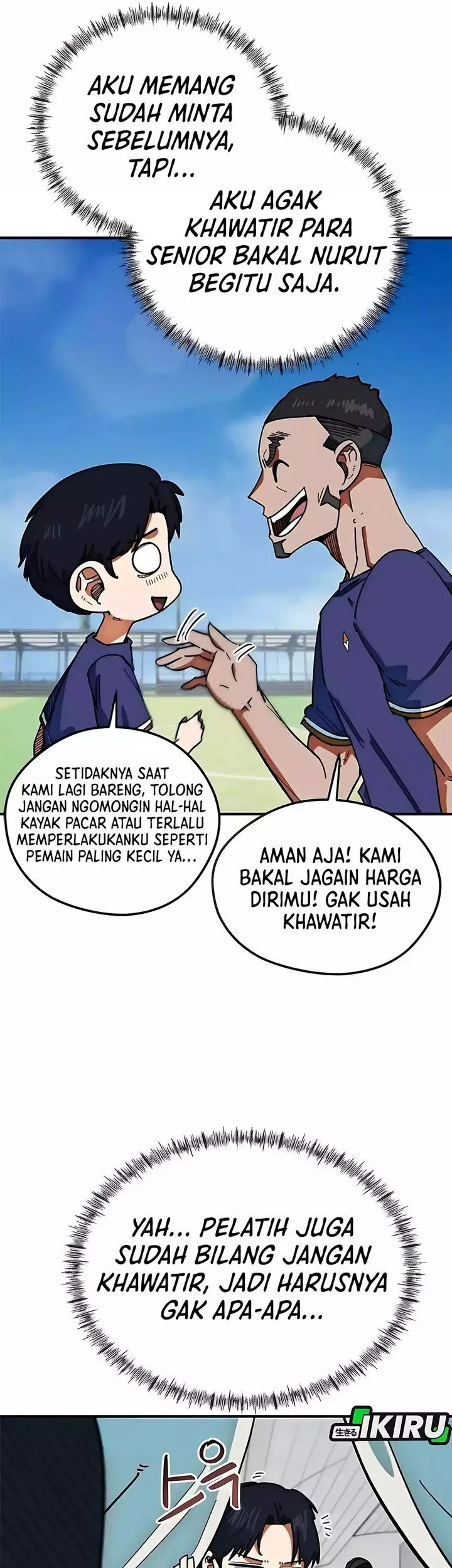 I’m Being Misunderstood as a Soccer Genius Chapter 60 Gambar 61