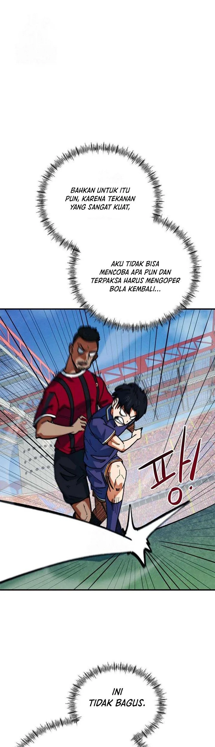 I’m Being Misunderstood as a Soccer Genius Chapter 61 Gambar 40