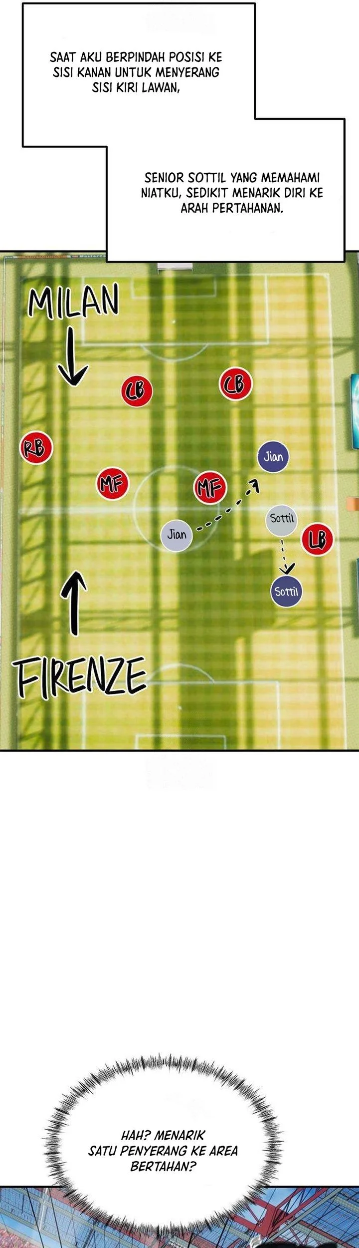 I’m Being Misunderstood as a Soccer Genius Chapter 61 Gambar 52