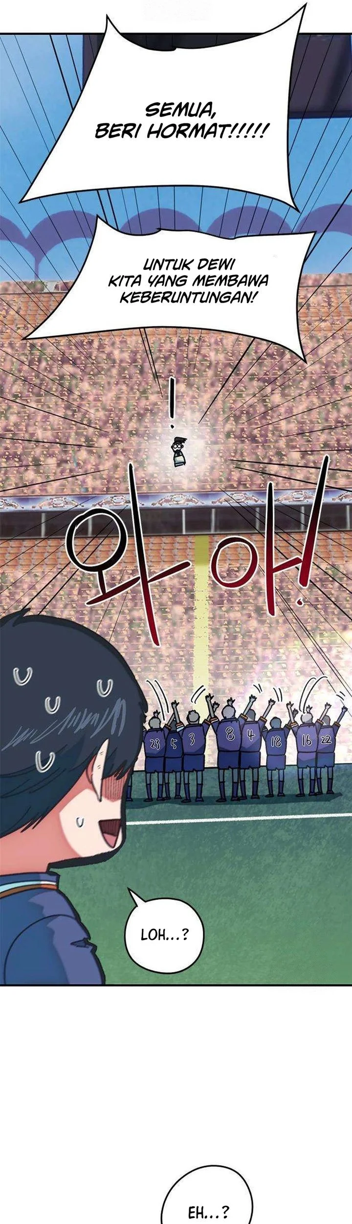 I’m Being Misunderstood as a Soccer Genius Chapter 61 Gambar 78