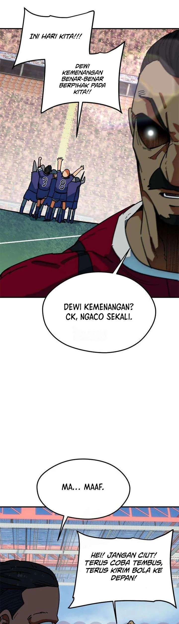 I’m Being Misunderstood as a Soccer Genius Chapter 61 Gambar 80