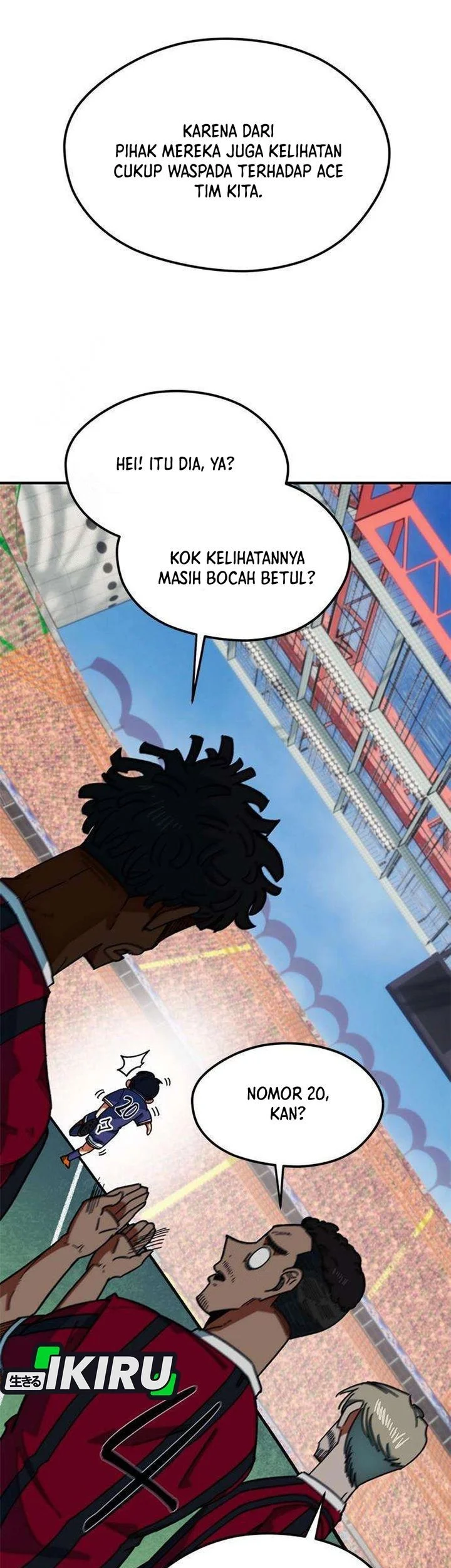 I’m Being Misunderstood as a Soccer Genius Chapter 61 Gambar 14