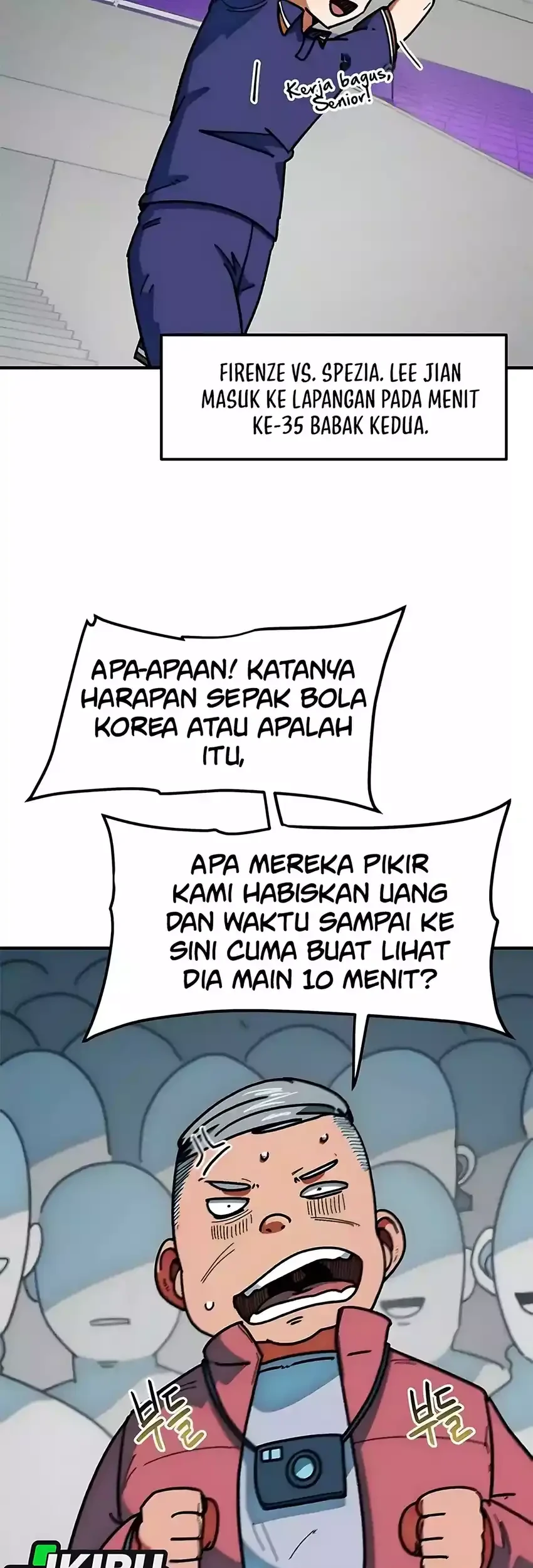 I’m Being Misunderstood as a Soccer Genius Chapter 64 Gambar 11