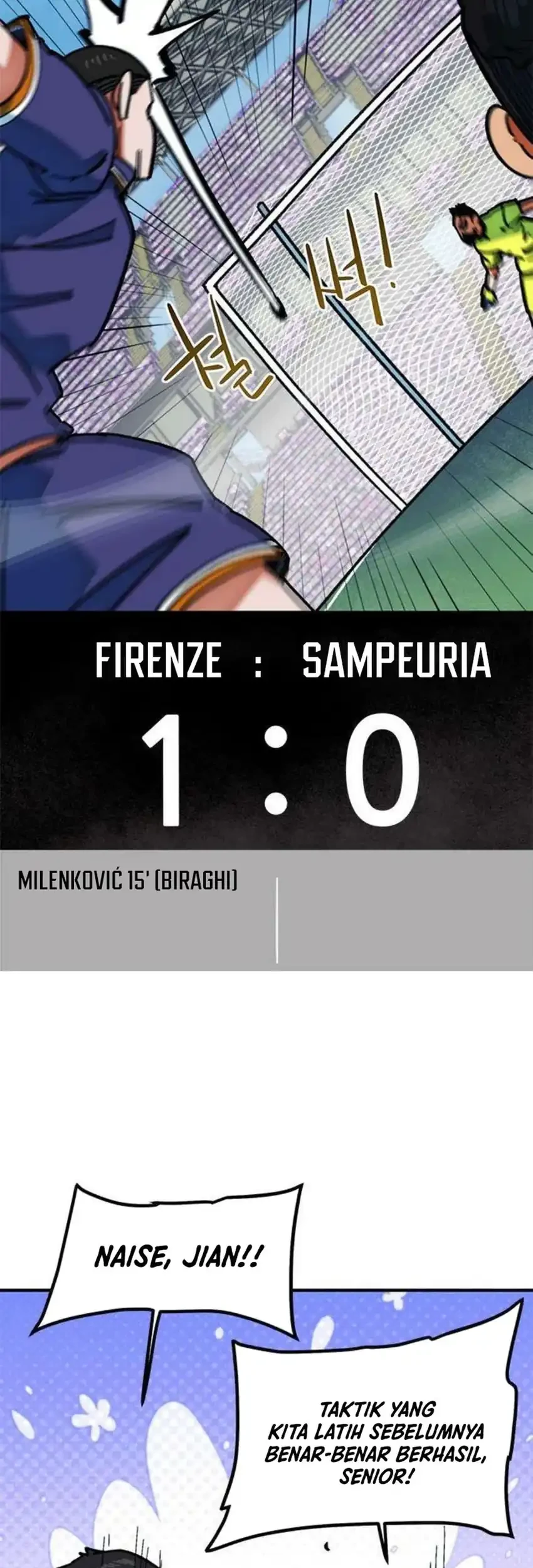 I’m Being Misunderstood as a Soccer Genius Chapter 65 Gambar 27