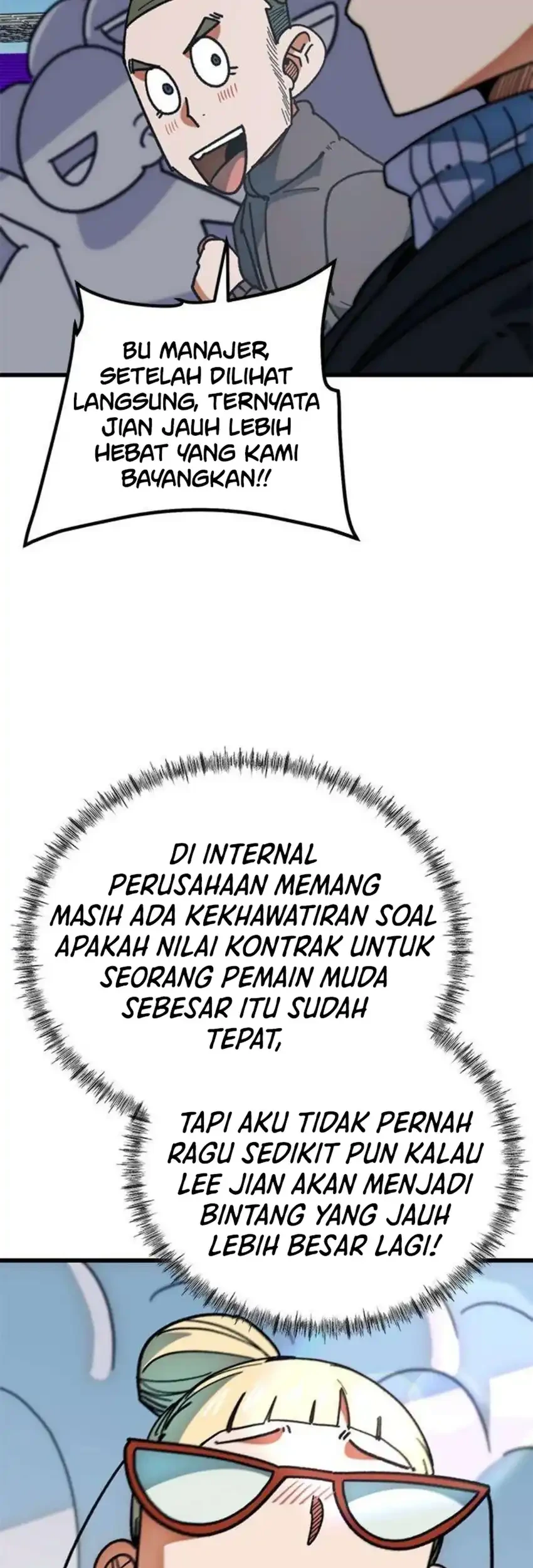 I’m Being Misunderstood as a Soccer Genius Chapter 66 Gambar 79