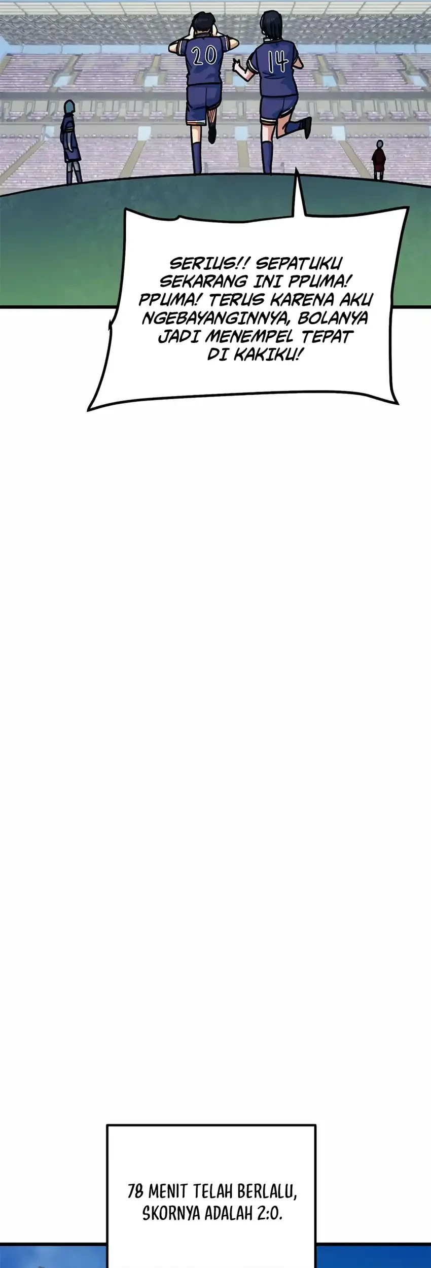 I’m Being Misunderstood as a Soccer Genius Chapter 67 Gambar 26