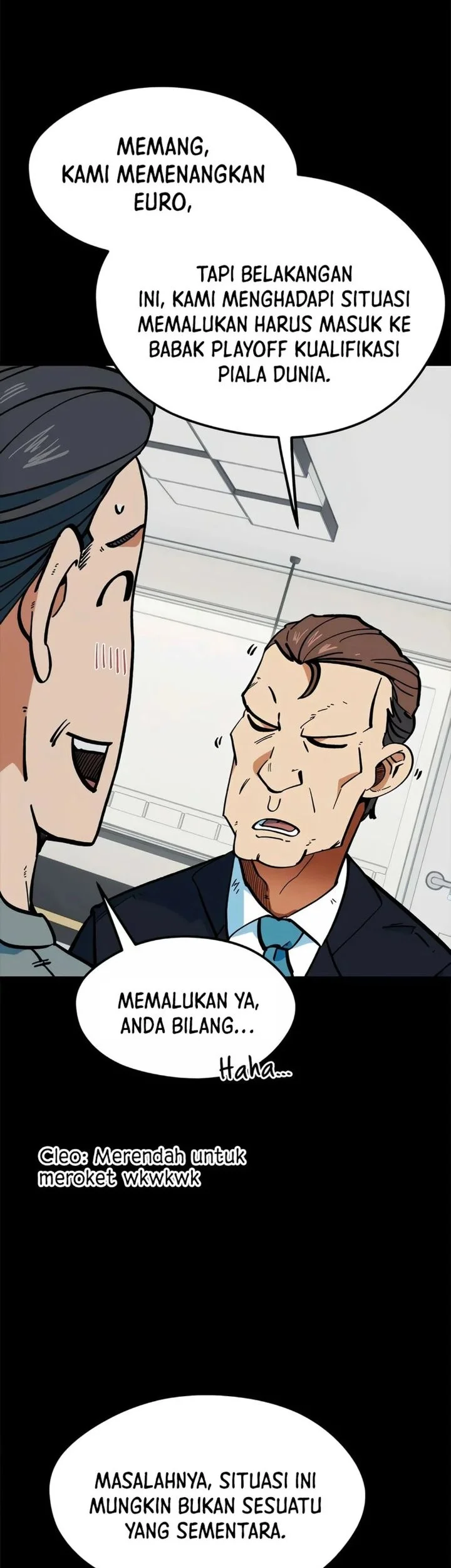 I’m Being Misunderstood as a Soccer Genius Chapter 68 Gambar 3