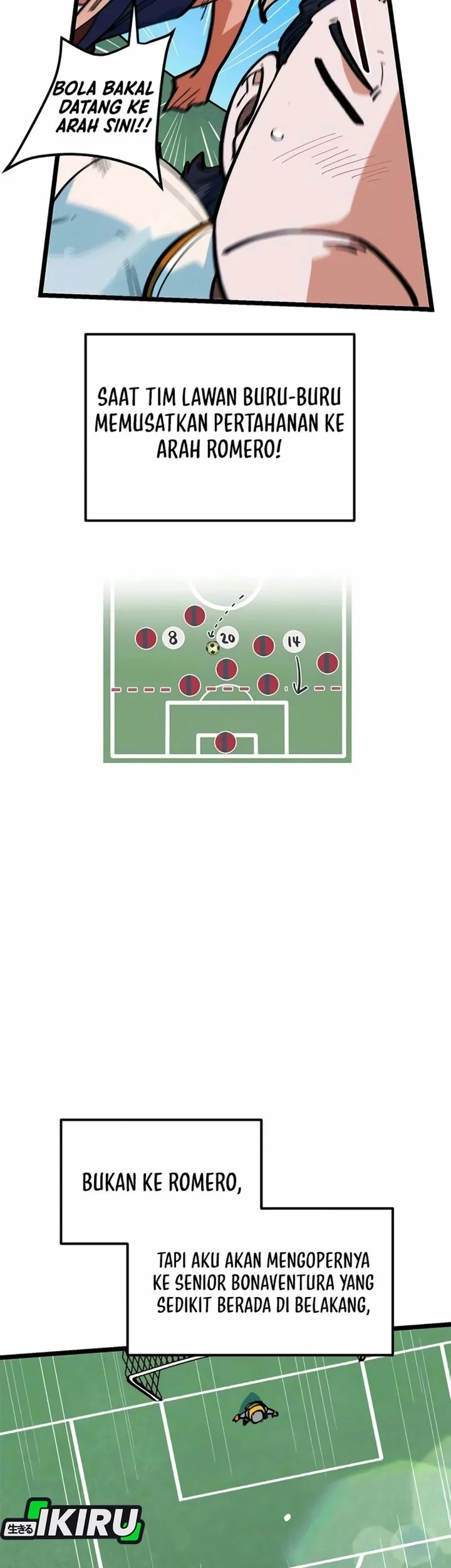 I’m Being Misunderstood as a Soccer Genius Chapter 69 Gambar 21