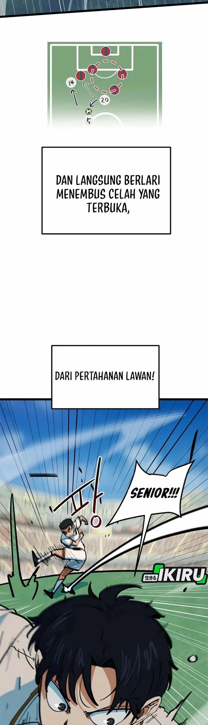 I’m Being Misunderstood as a Soccer Genius Chapter 69 Gambar 23