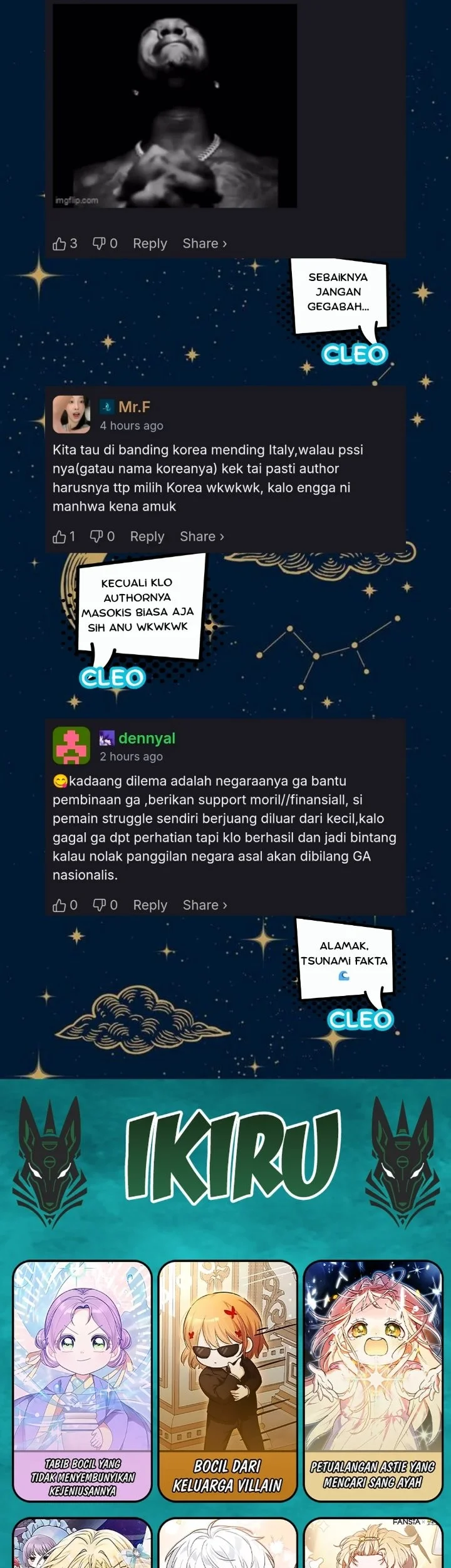 I’m Being Misunderstood as a Soccer Genius Chapter 69 Gambar 97