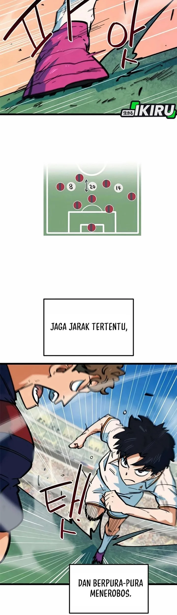 I’m Being Misunderstood as a Soccer Genius Chapter 69 Gambar 17