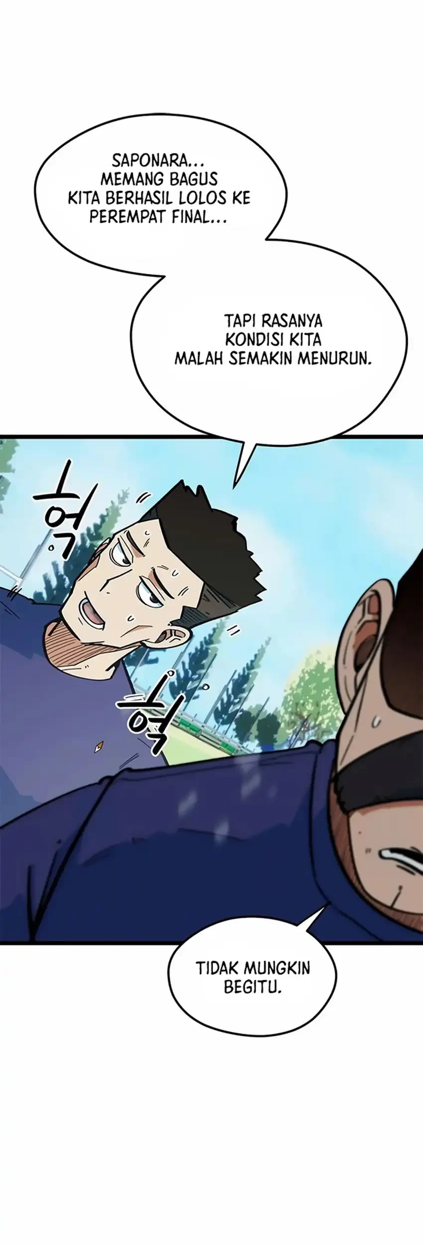 I’m Being Misunderstood as a Soccer Genius Chapter 70 Gambar 55