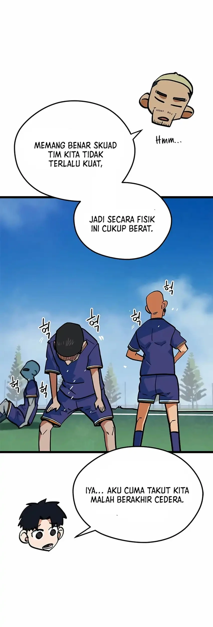 I’m Being Misunderstood as a Soccer Genius Chapter 70 Gambar 67