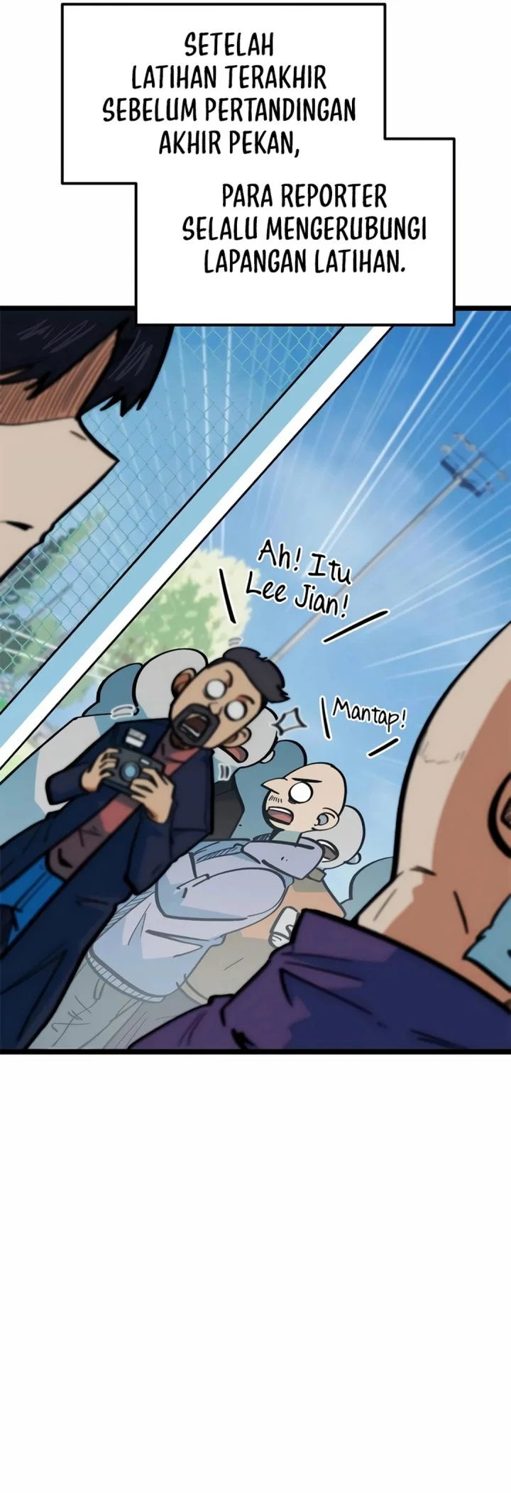 I’m Being Misunderstood as a Soccer Genius Chapter 71 Gambar 56