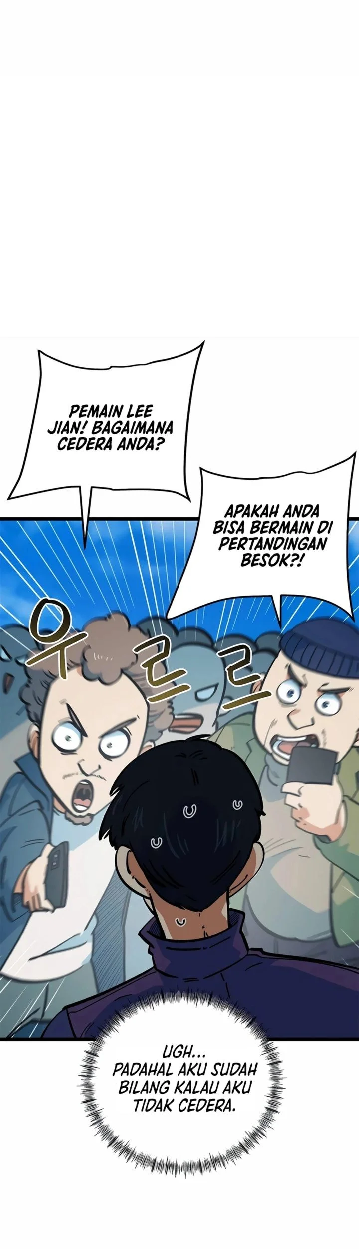 I’m Being Misunderstood as a Soccer Genius Chapter 71 Gambar 64