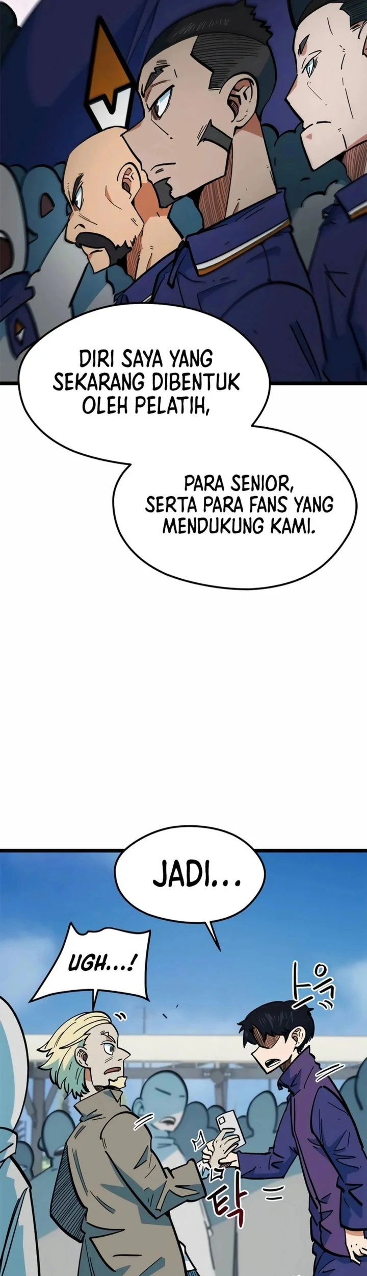 I’m Being Misunderstood as a Soccer Genius Chapter 71 Gambar 78