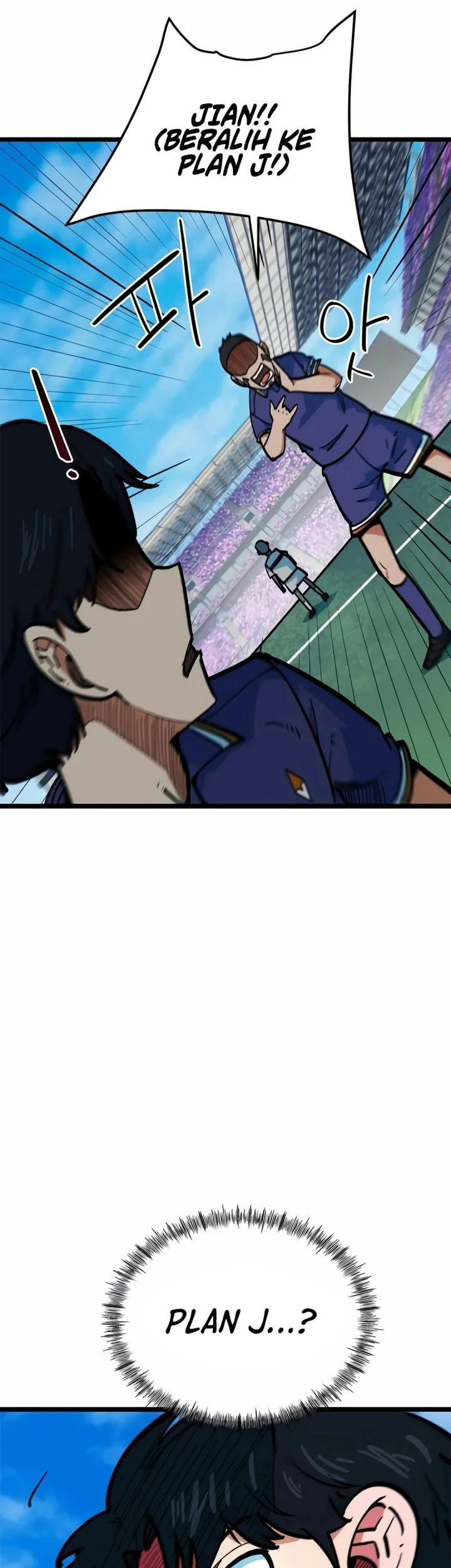 I’m Being Misunderstood as a Soccer Genius Chapter 72 Gambar 53