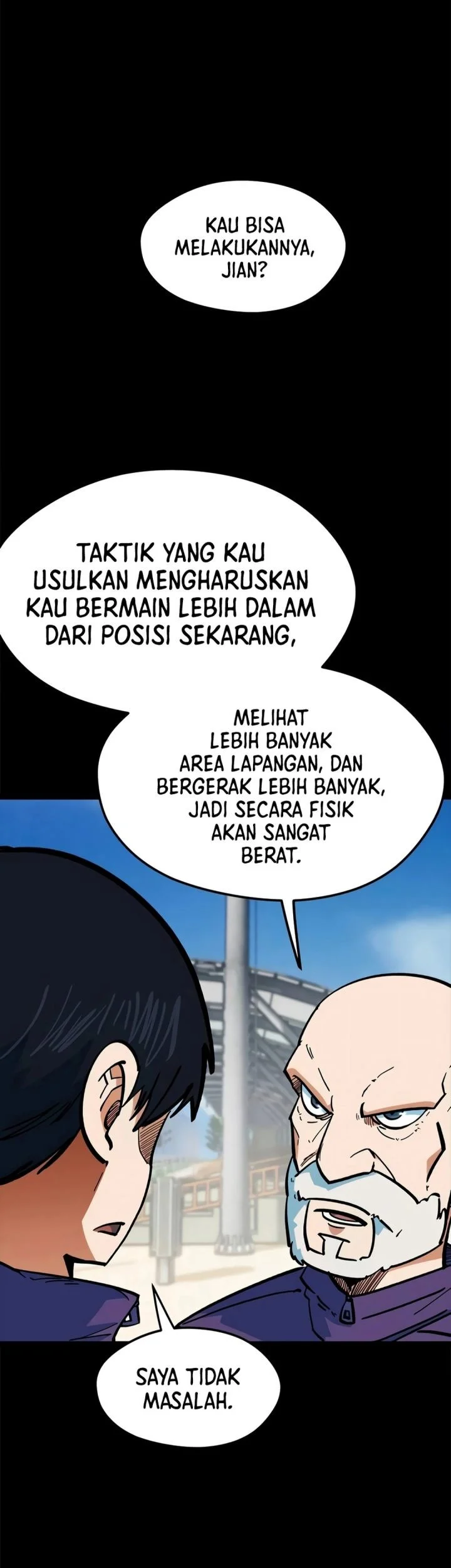 I’m Being Misunderstood as a Soccer Genius Chapter 72 Gambar 55