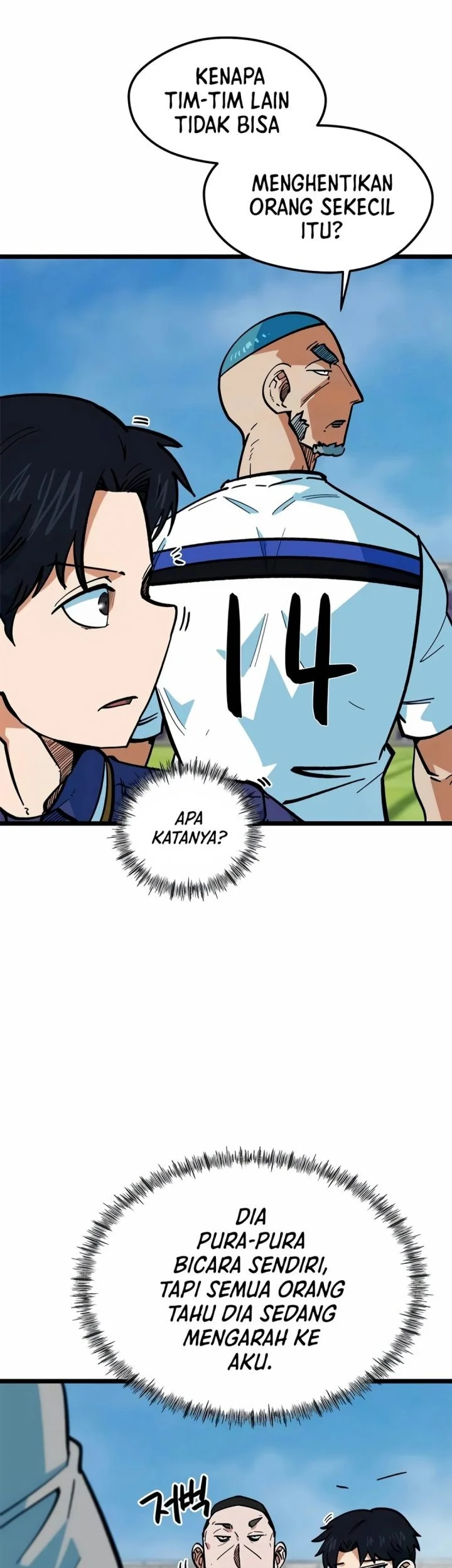 I’m Being Misunderstood as a Soccer Genius Chapter 72 Gambar 3