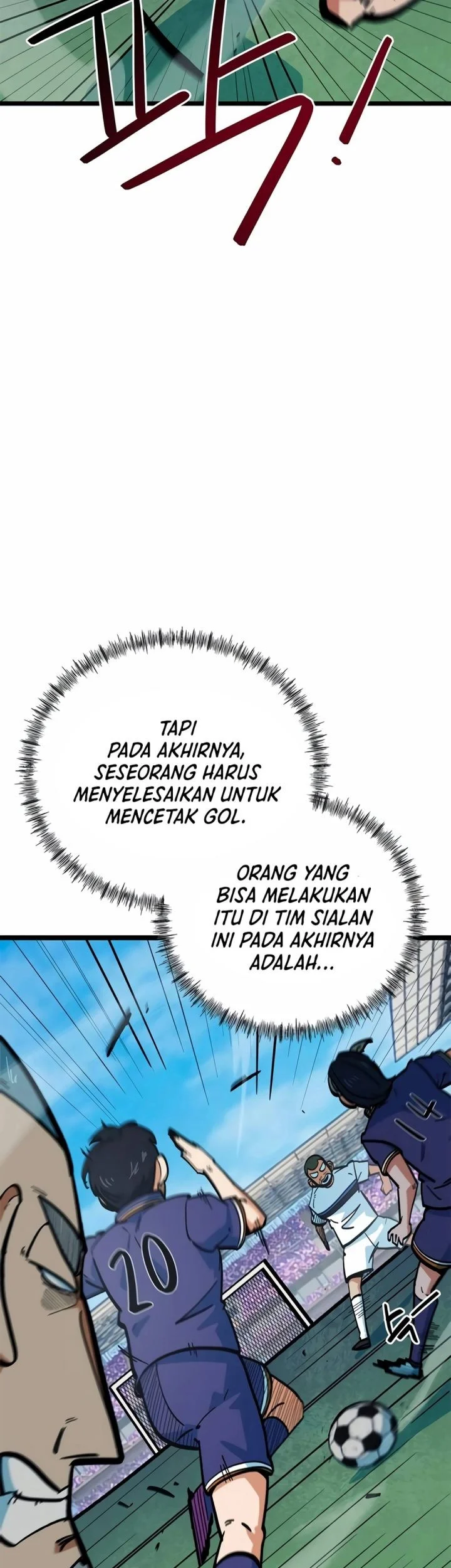 I’m Being Misunderstood as a Soccer Genius Chapter 72 Gambar 71