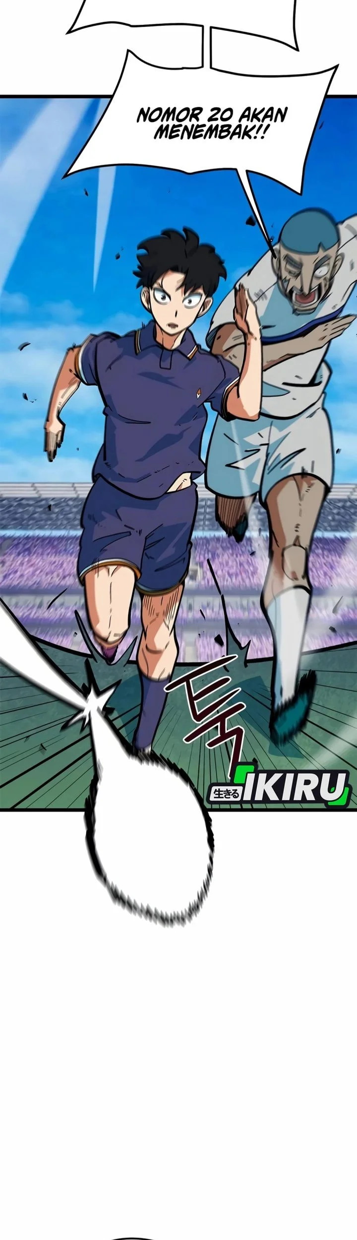 I’m Being Misunderstood as a Soccer Genius Chapter 72 Gambar 73