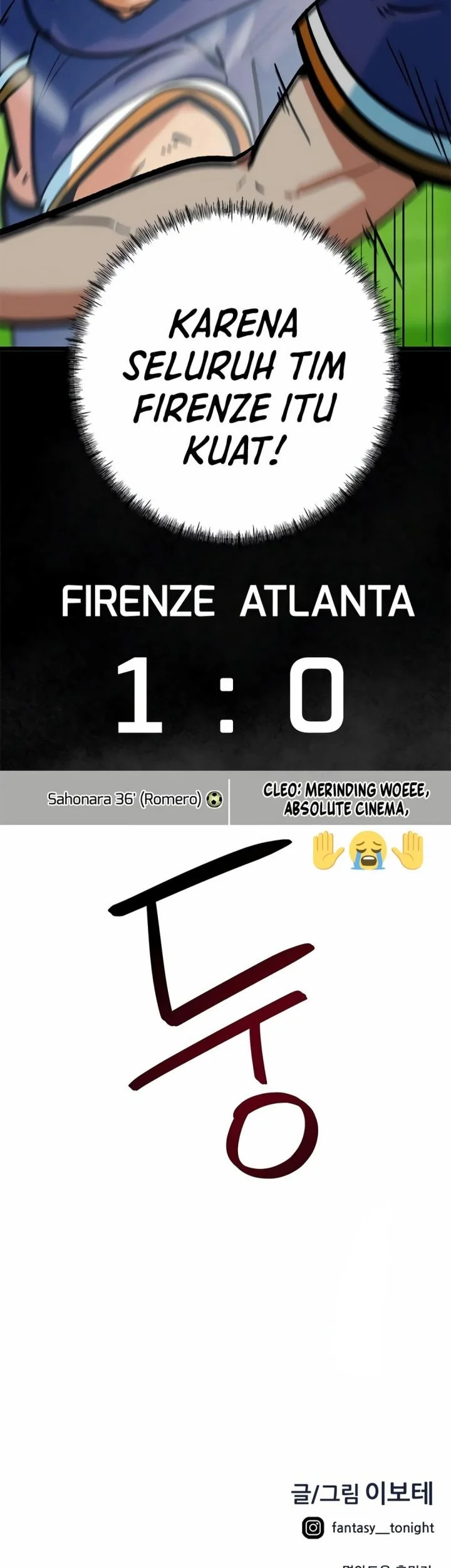 I’m Being Misunderstood as a Soccer Genius Chapter 72 Gambar 93