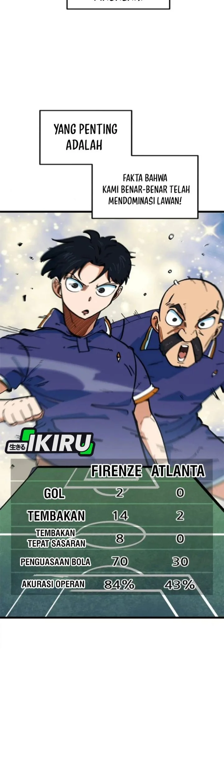 I’m Being Misunderstood as a Soccer Genius Chapter 73 Gambar 61