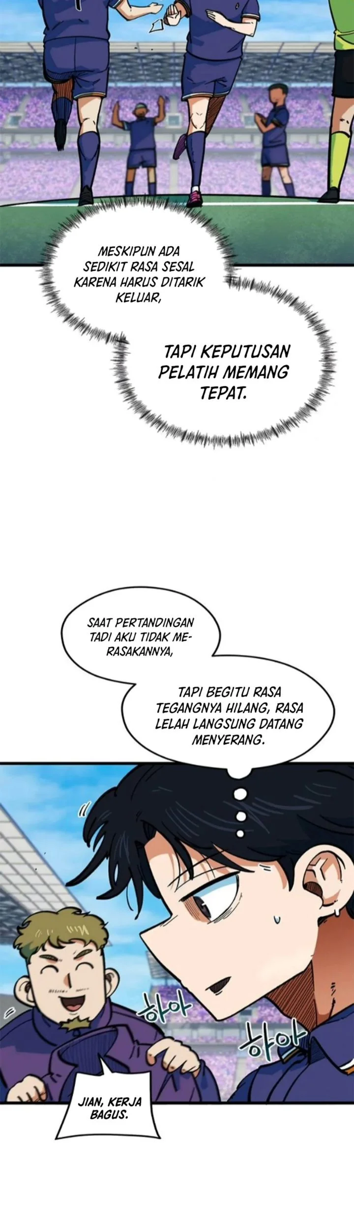 I’m Being Misunderstood as a Soccer Genius Chapter 73 Gambar 63