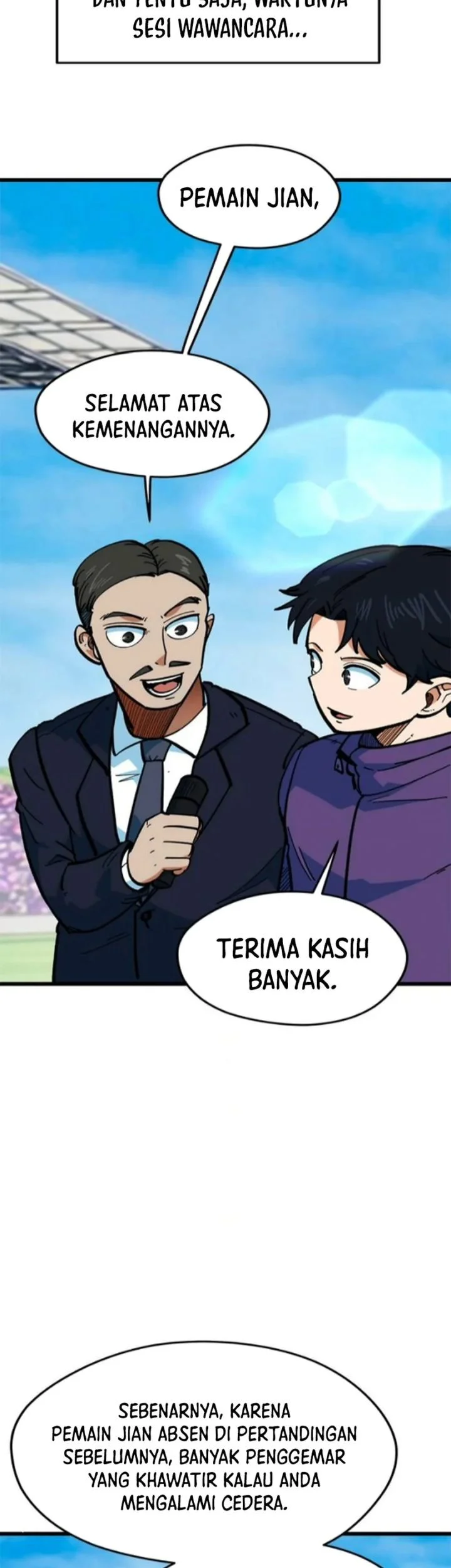 I’m Being Misunderstood as a Soccer Genius Chapter 73 Gambar 67