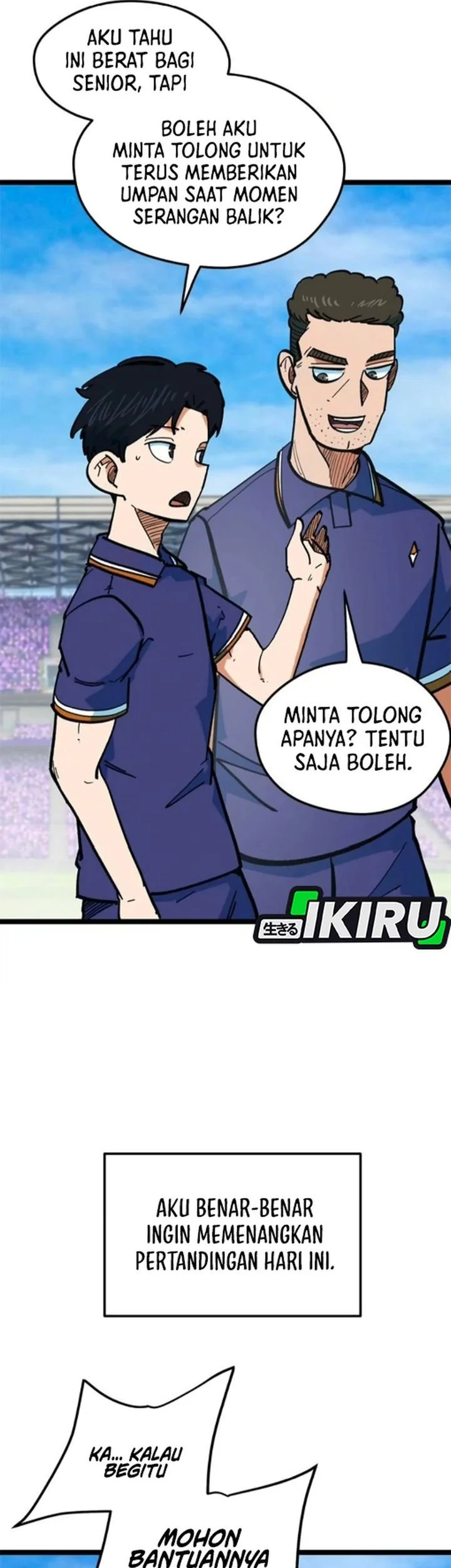 I’m Being Misunderstood as a Soccer Genius Chapter 75 Gambar 83