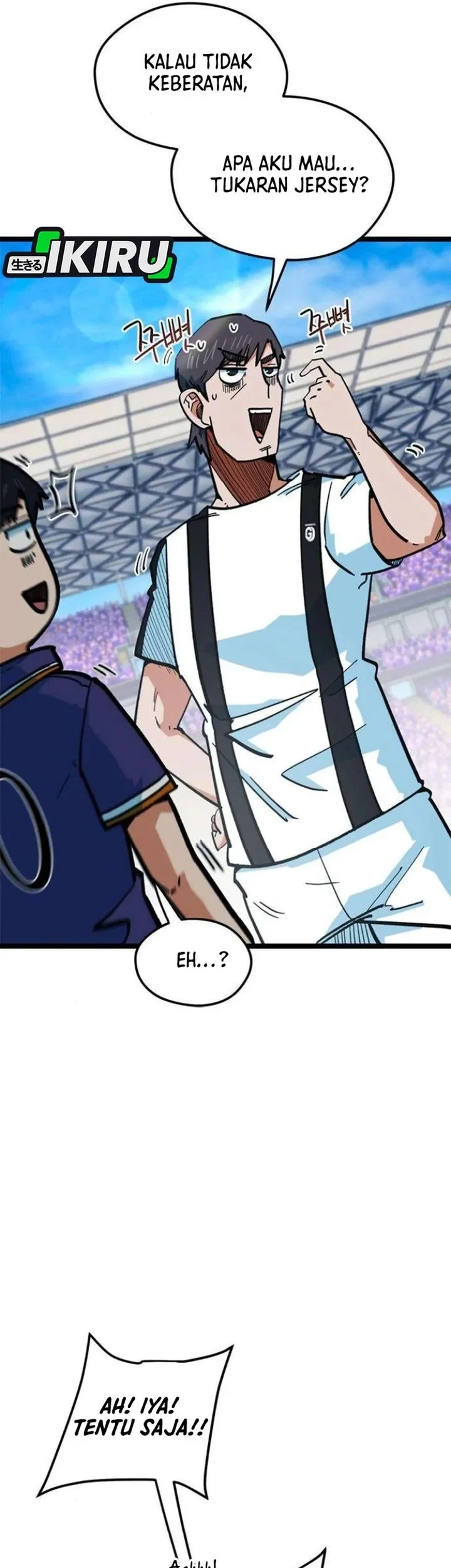 I’m Being Misunderstood as a Soccer Genius Chapter 76 Gambar 78