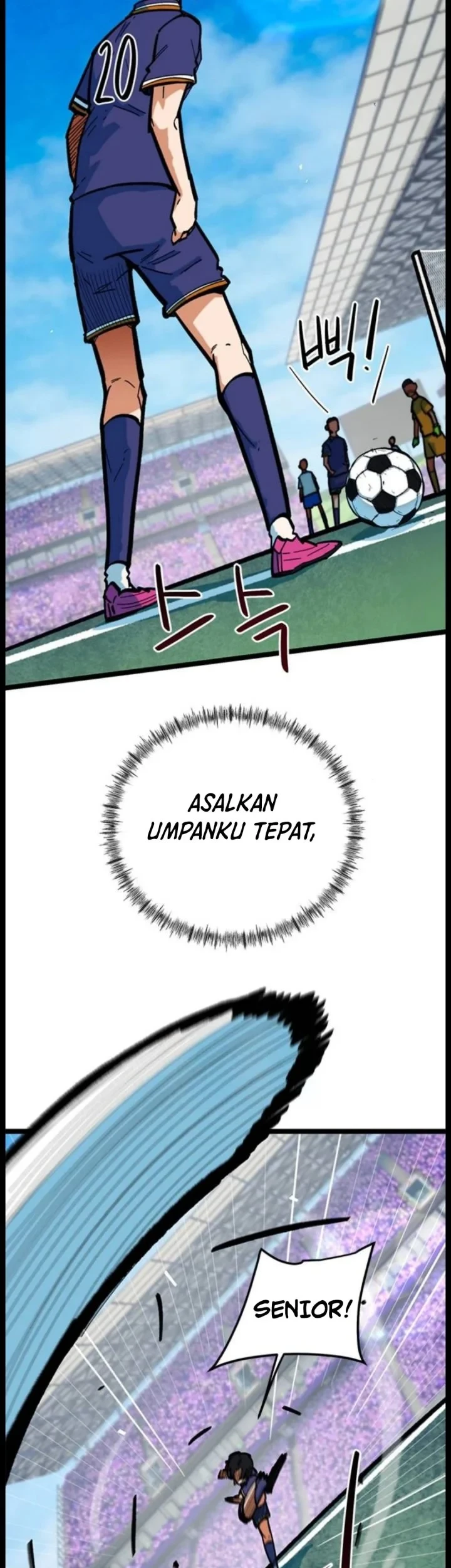 I’m Being Misunderstood as a Soccer Genius Chapter 83 Gambar 25
