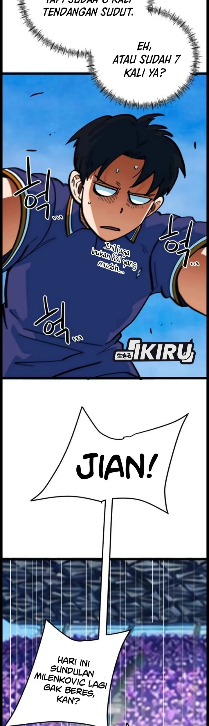 I’m Being Misunderstood as a Soccer Genius Chapter 83 Gambar 43
