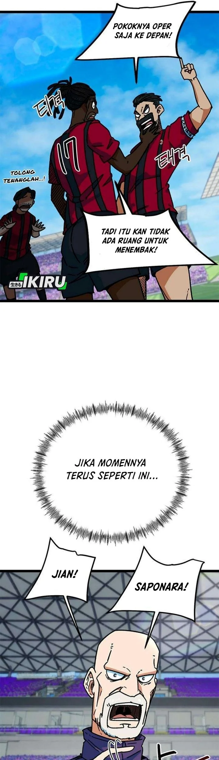 I’m Being Misunderstood as a Soccer Genius Chapter 88 Gambar 39